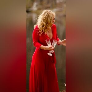Elegant Red Dress